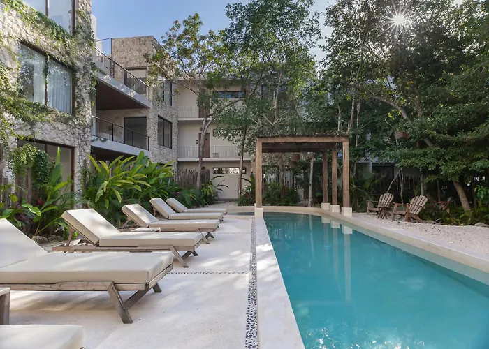 Luxury Penthouse In Tulum, Private Rooftop Jacuzzi Apartamento