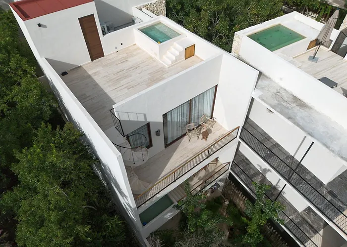 Luxury Penthouse In Tulum, Private Rooftop Jacuzzi Apartamento *